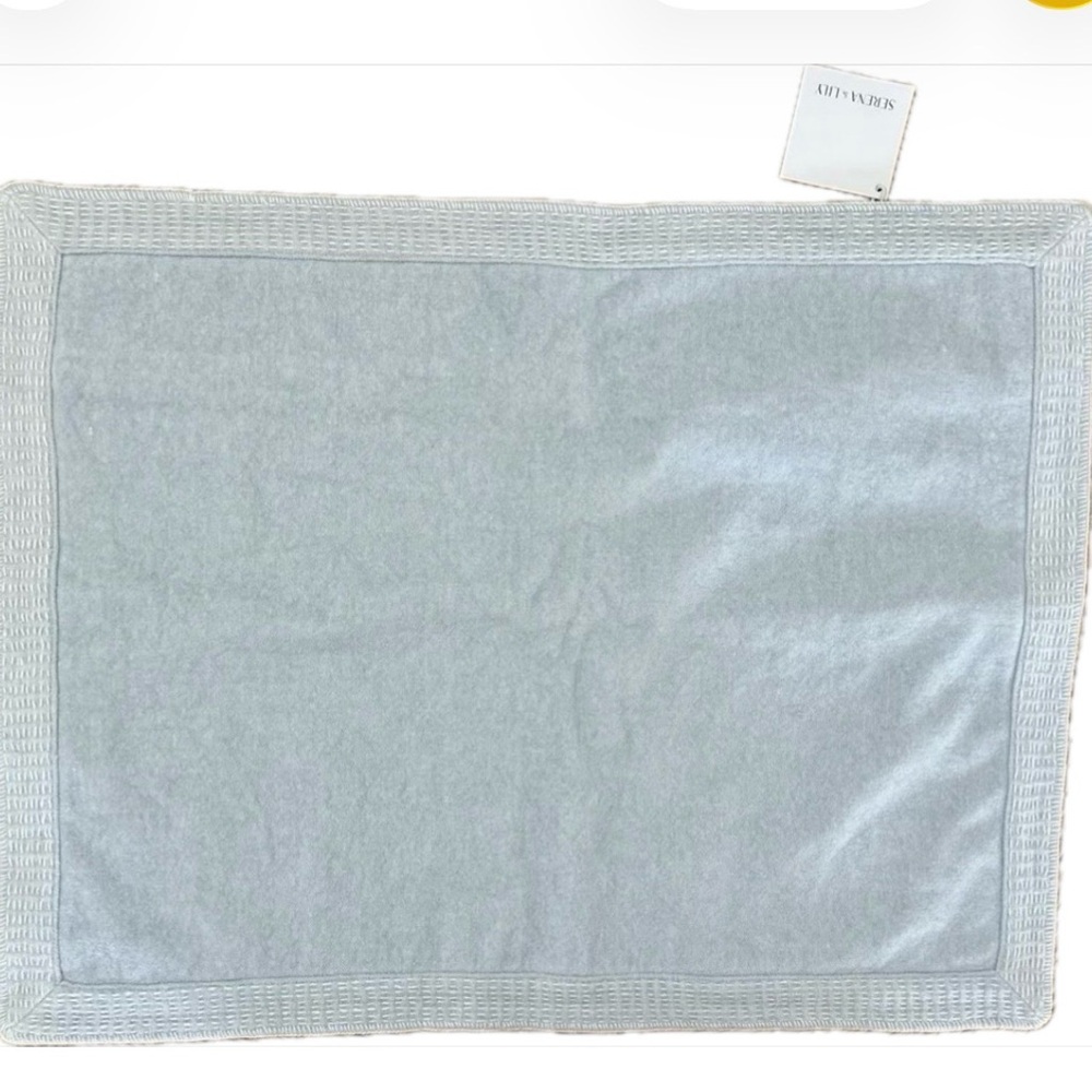 Serena & Lily Linen Chenille Pillow Cover, Sky